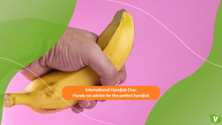 Banana on the Pink Background - Man Holding how to give a handjob